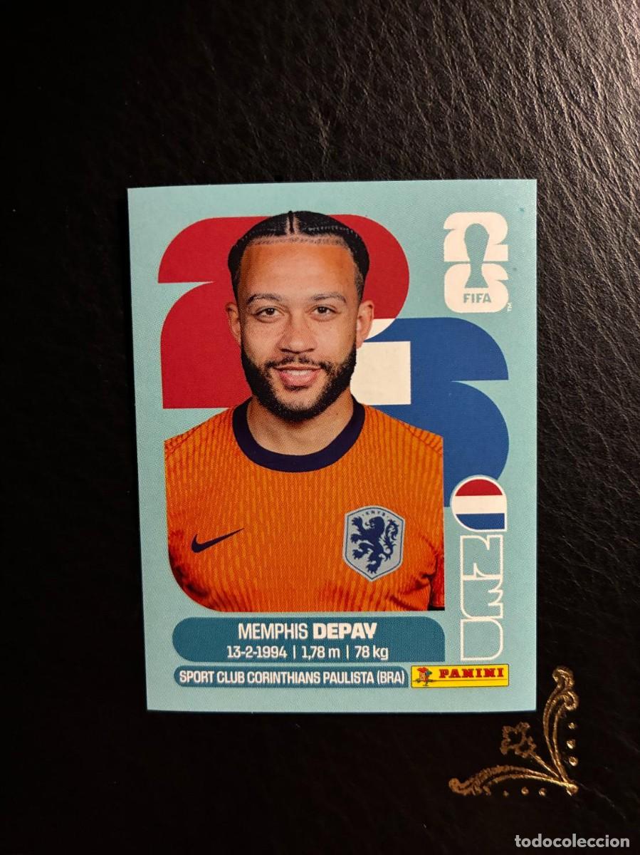 Football Stickers: NED 17 MEMPHIS DEPAY NED17 HOLANDA NETHERLANDS FIFA WORLD CUP MUNDIAL 2026 26 PANINI