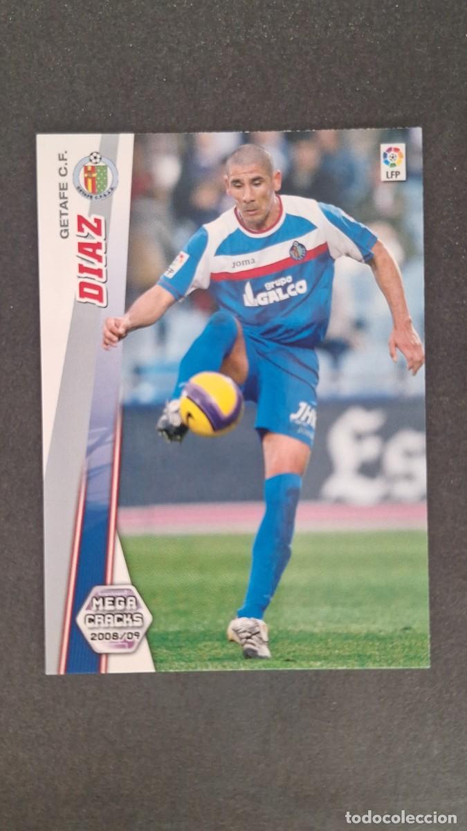 Cromos de F&uacute;tbol: L1 DIAZ GETAFE C. F. 133 PANINI MEGACRACKS 2008 2009 08 09
