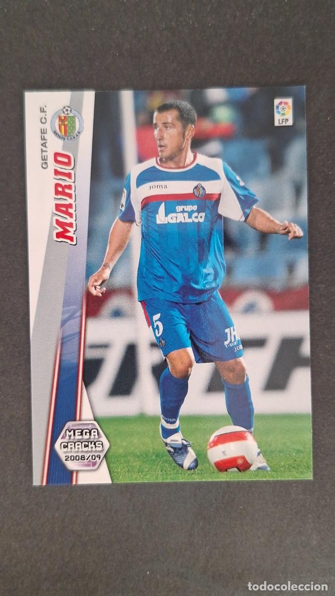 Cromos de F&uacute;tbol: L1 MARIO GETAFE C. F. 134 PANINI MEGACRACKS 2008 2009 08 09
