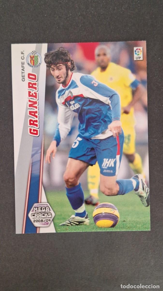Cromos de F&uacute;tbol: L1 GRANERO GETAFE C. F. 136 PANINI MEGACRACKS 2008 2009 08 09
