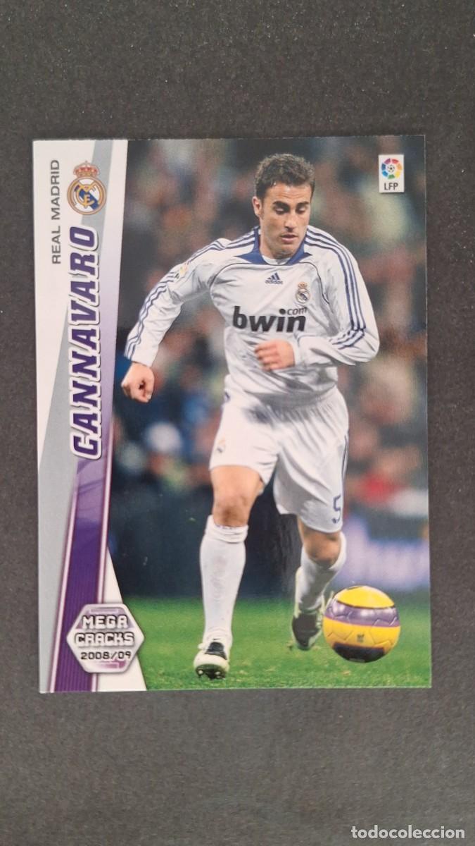 Football Stickers: L1 CANNAVARO REAL MADRID 149 PANINI MEGACRACKS 2008 2009 08 09