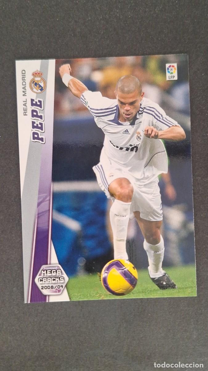 Football Stickers: L1 PEPE REAL MADRID 150 PANINI MEGACRACKS 2008 2009 08 09