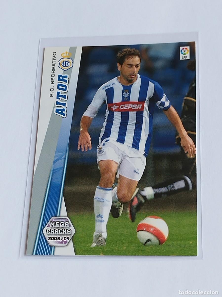 Football Stickers: AITOR #264 RC RECREATIVO - PANINI MEGACRACKS LA LIGA 2008 2009 - MGK 08 09 CROMO FUTBOL