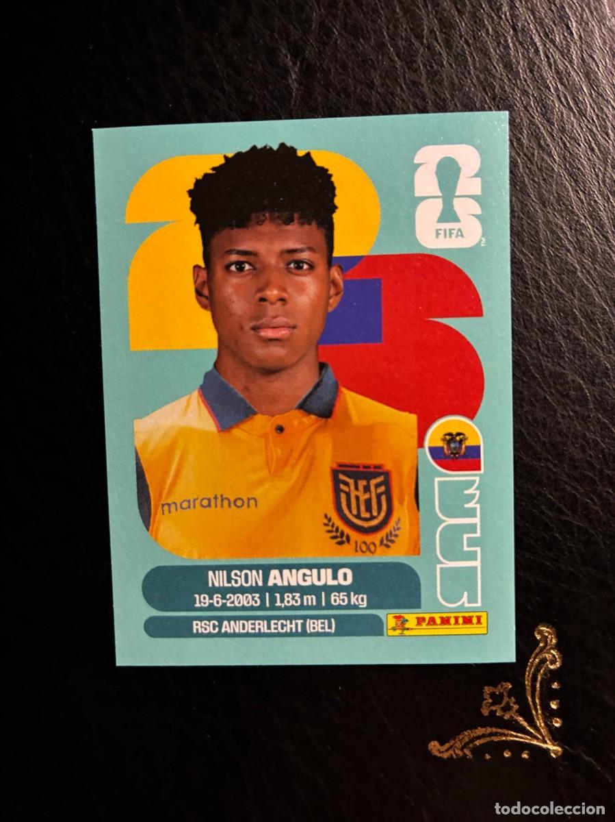 Football Stickers: ECU 17 NILSON ANGULO ECU17 ECUADOR FIFA WORLD CUP MUNDIAL 2026 26 PANINI