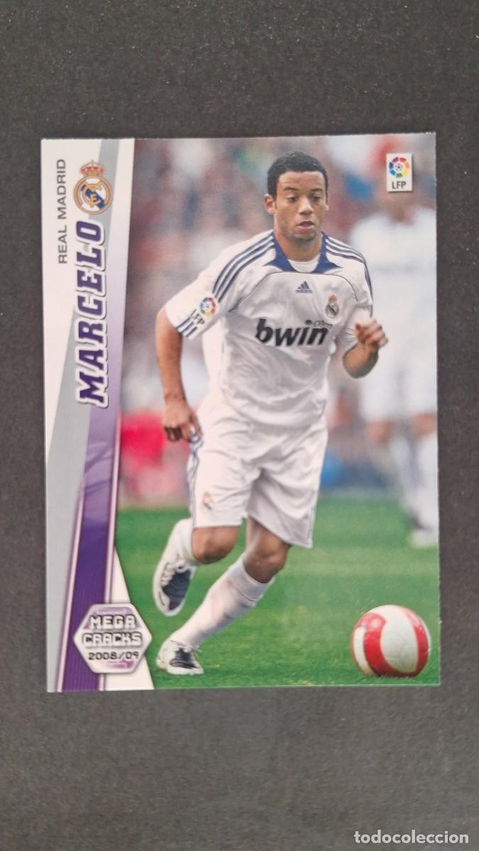 Football Stickers: L1 MARCELO REAL MADRID 152 PANINI MEGACRACKS 2008 2009 08 09