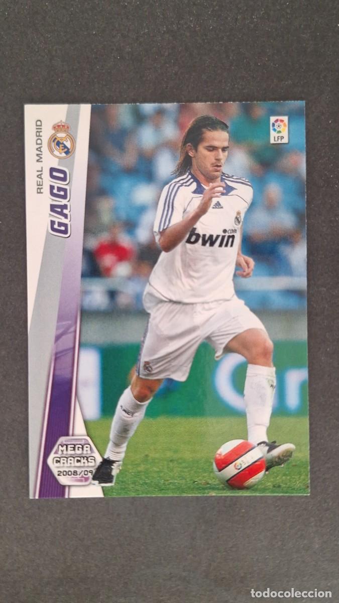 Football Stickers: L1 GAGO REAL MADRID 154 PANINI MEGACRACKS 2008 2009 08 09