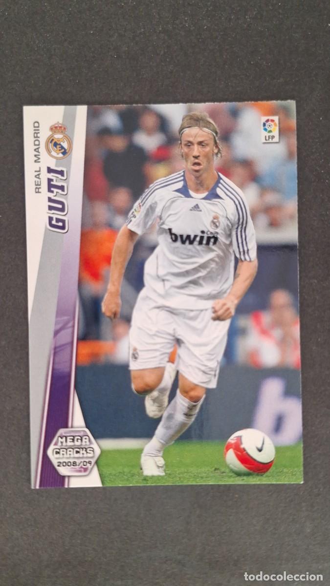 Football Stickers: L1 GUTI REAL MADRID 155 PANINI MEGACRACKS 2008 2009 08 09