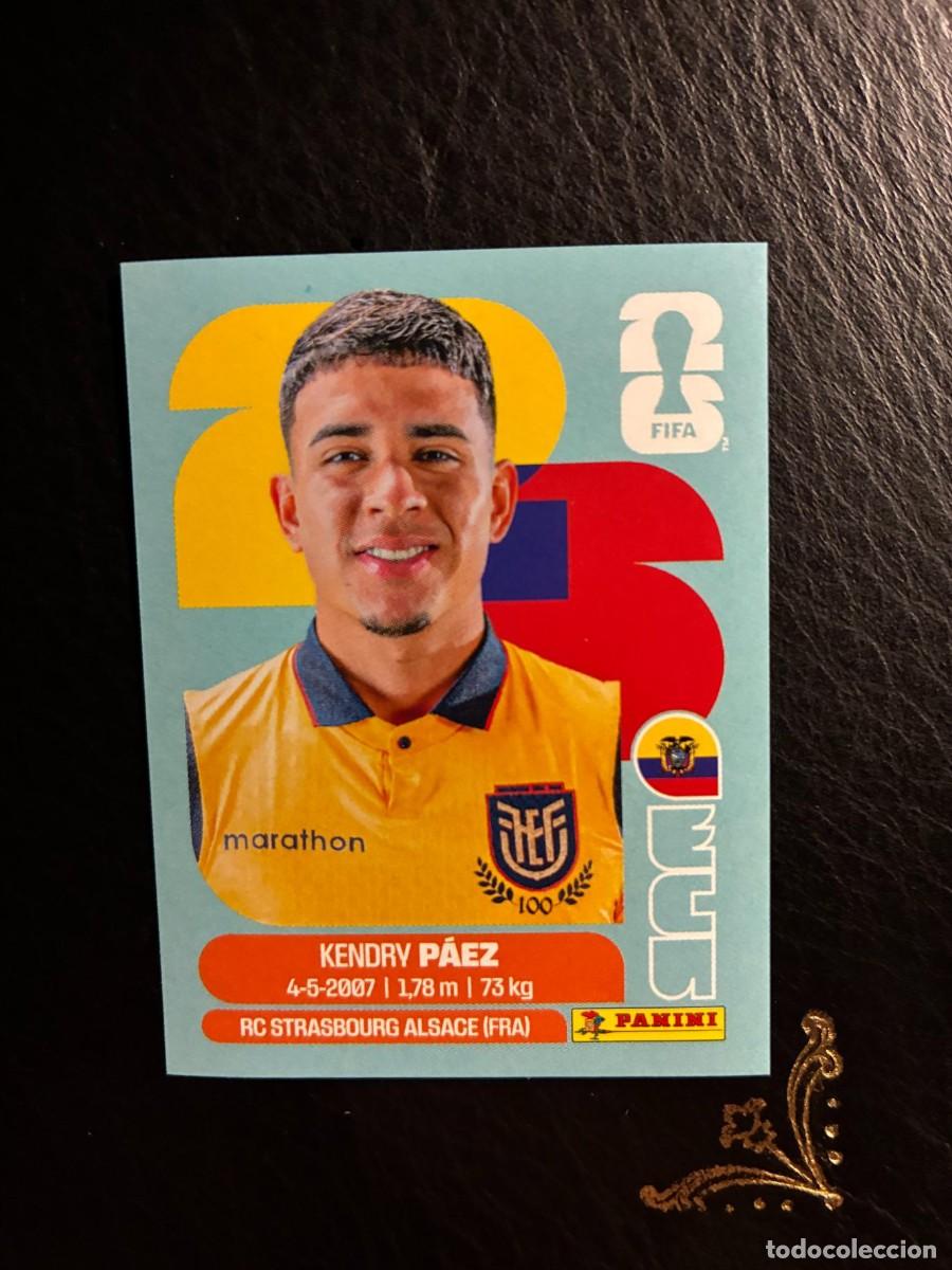 Football Stickers: ECU 11 KENDRY PAEZ ECU11 ECUADOR FIFA WORLD CUP MUNDIAL 2026 26 PANINI