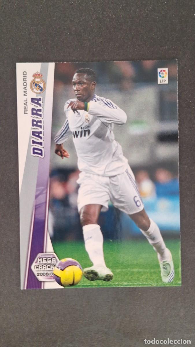 Football Stickers: L1 DIARRA REAL MADRID 157 PANINI MEGACRACKS 2008 2009 08 09