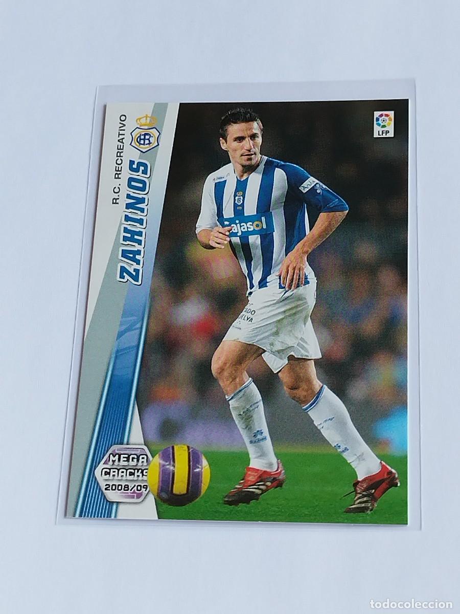 Football Stickers: ZAH&Iacute;NOS #265 RC RECREATIVO - PANINI MEGACRACKS LA LIGA 2008 2009 - MGK 08 09 CROMO FUTBOL
