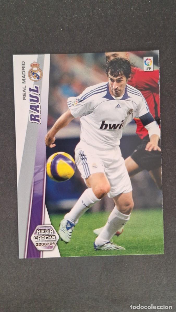 Football Stickers: L1 RAUL REAL MADRID 160 PANINI MEGACRACKS 2008 2009 08 09