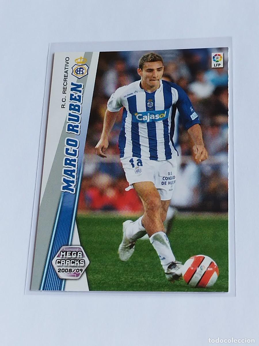 Cromos de F&uacute;tbol: MARCO RUB&Eacute;N #267 RC RECREATIVO - PANINI MEGACRACKS LA LIGA 2008 2009 - MGK 08 09 CROMO FUTBOL