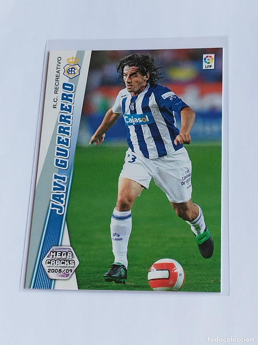 Cromos de F&uacute;tbol: JAVI GUERRERO #268 RC RECREATIVO - PANINI MEGACRACKS LA LIGA 2008 2009 - MGK 08 09 CROMO FUTBOL