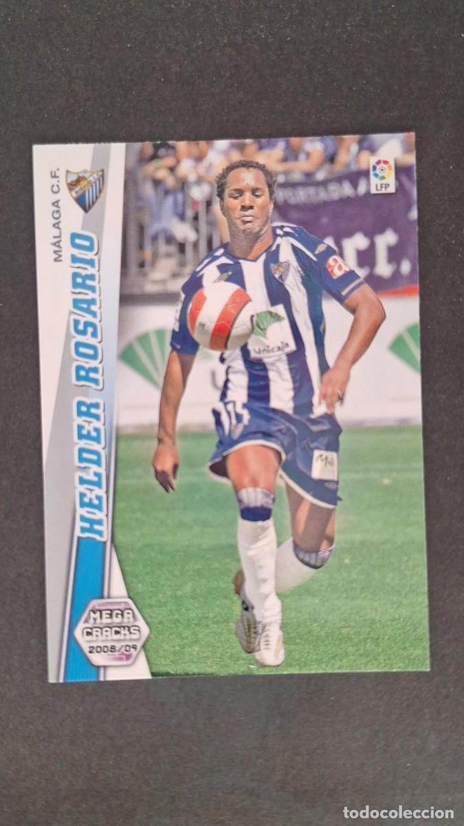 Cromos de F&uacute;tbol: L1 HELDER ROSARIO MALAGA C. F. 167 PANINI MEGACRACKS 2008 2009 08 09