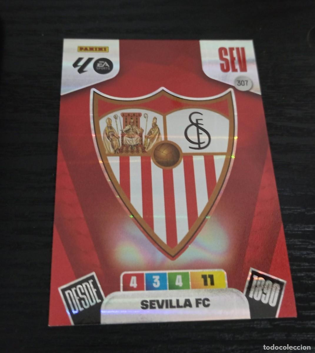 Cromos de F&uacute;tbol: -ADRENALYN 25-26 : 307 ESCUDO ( SEVILLA )