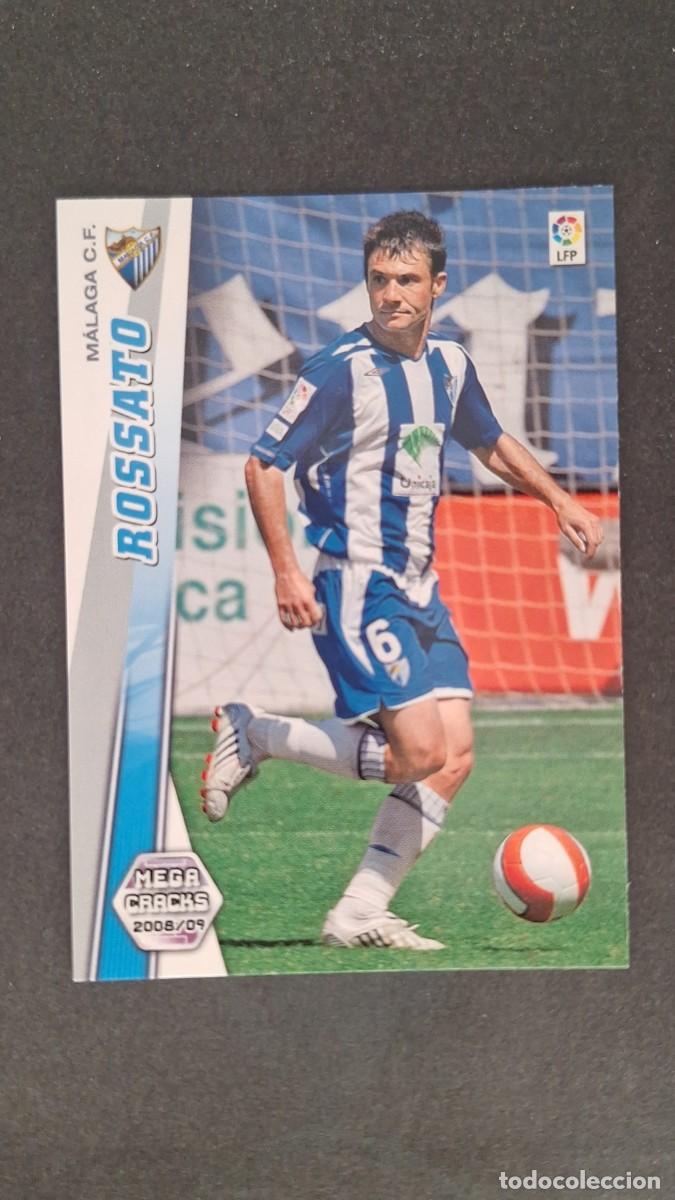 Cromos de F&uacute;tbol: L1 ROSSATO MALAGA C. F. 168 PANINI MEGACRACKS 2008 2009 08 09