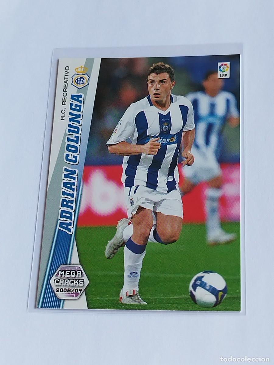 Cromos de F&uacute;tbol: ADRI&Aacute;N COLUNGA #269 RC RECREATIVO - PANINI MEGACRACKS LA LIGA 2008 2009 - MGK 08 09 CROMO FUTBOL