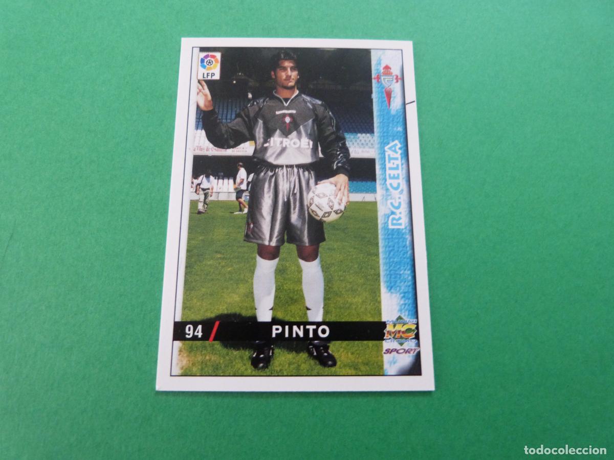 Cromos de F&uacute;tbol: TRADING CARD FUTBOL PINTO CELTA DE VIGO N&ordm; 94 LIGA MUNDICROMO 1998-1999/98-99