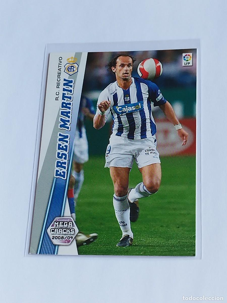 Cromos de F&uacute;tbol: ERSEN MARTIN #270 RC RECREATIVO - PANINI MEGACRACKS LA LIGA 2008 2009 - MGK 08 09 CROMO FUTBOL