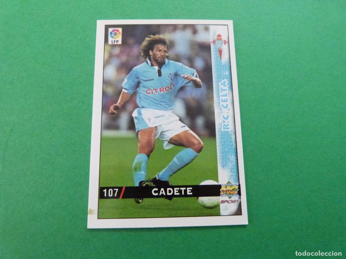 Cromos de F&uacute;tbol: TRADING CARD FUTBOL CADETE CELTA DE VIGO N&ordm; 107 LIGA MUNDICROMO 1998-1999/98-99