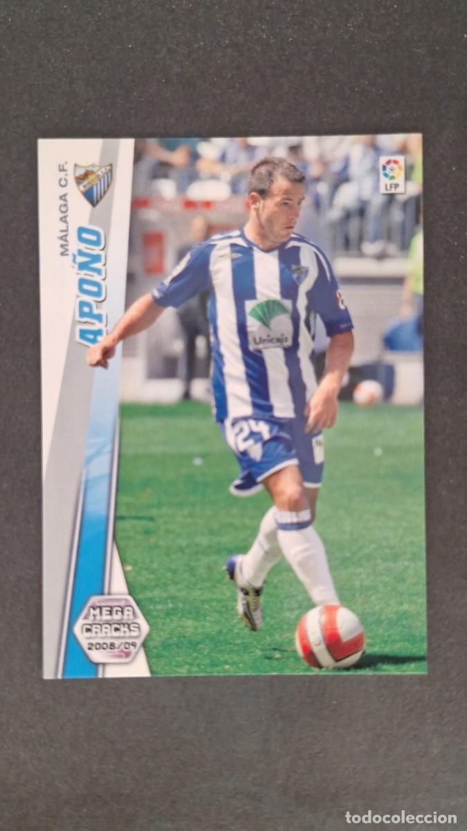 Cromos de F&uacute;tbol: L1 APO&Ntilde;O MALAGA C. F. 173 PANINI MEGACRACKS 2008 2009 08 09