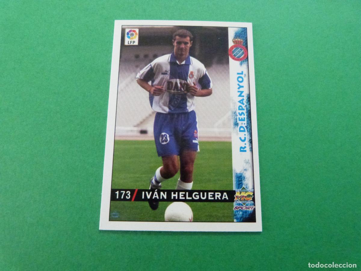 Cromos de F&uacute;tbol: TRADING CARD FUTBOLIVAN HELGUERA R.C.D.ESPA&Ntilde;OL-ESPANYOL N&ordm; 173 LIGA MUNDICROMO 1998-1999/98-99