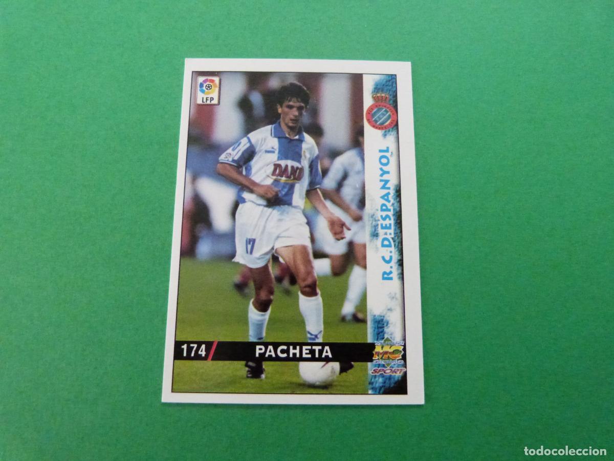 Cromos de F&uacute;tbol: TRADING CARD FUTBOLIVAN PACHETA R.C.D.ESPA&Ntilde;OL-ESPANYOL N&ordm; 174 LIGA MUNDICROMO 1998-1999/98-99