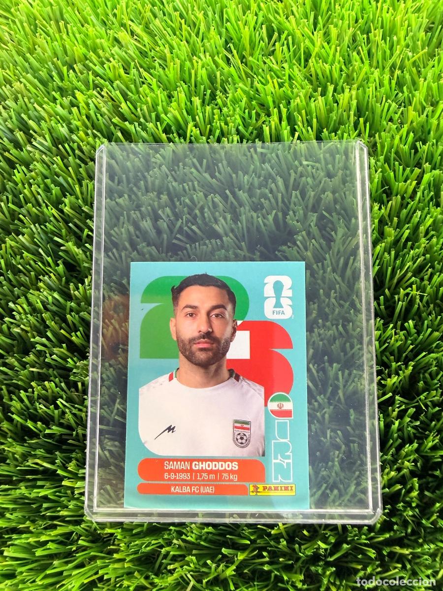Cromos de F&uacute;tbol: N&ordm; IRN12 Saman Ghoddos Ir&aacute;n Mundial 2026 Stickers