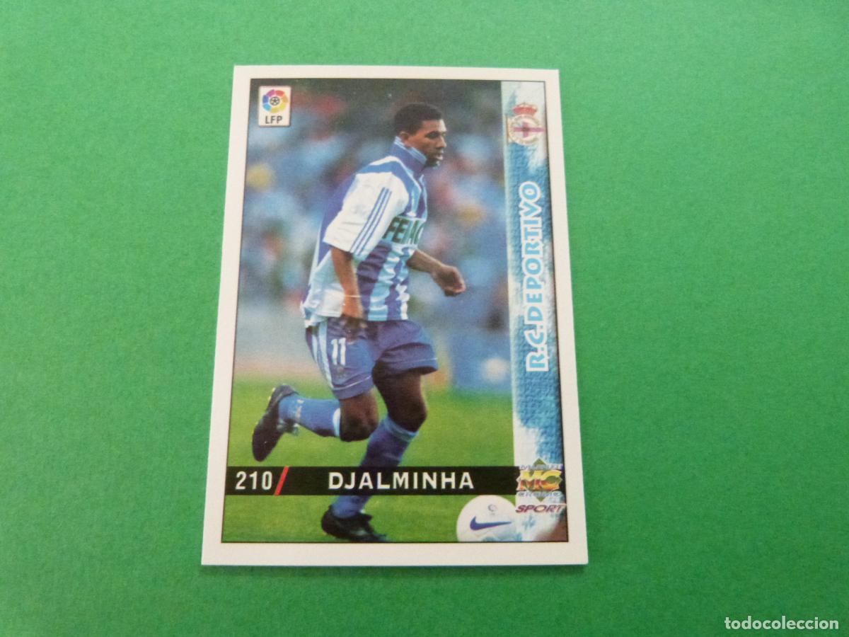 Cromos de F&uacute;tbol: TRADING CARD FUTBOL DJALMINHA R.C.D.CORU&Ntilde;A N&ordm; 210 LIGA MUNDICROMO 1998-1999/98-99