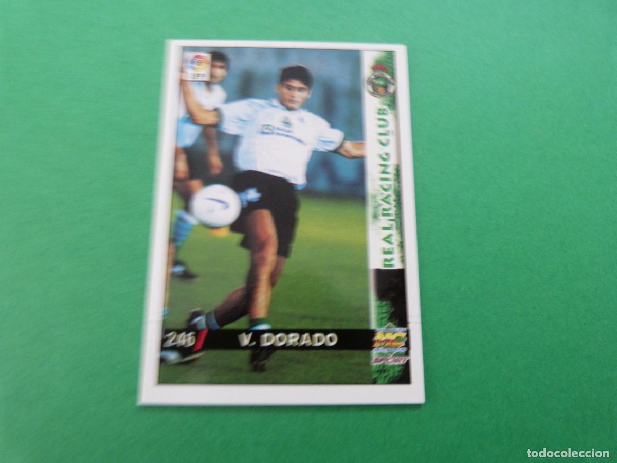 Cromos de F&uacute;tbol: TRADING CARD FUTBOL VIVAR DORADO RACING DE SANTANDER N&ordm; 246 LIGA MUNDICROMO 1998-1999/98-99