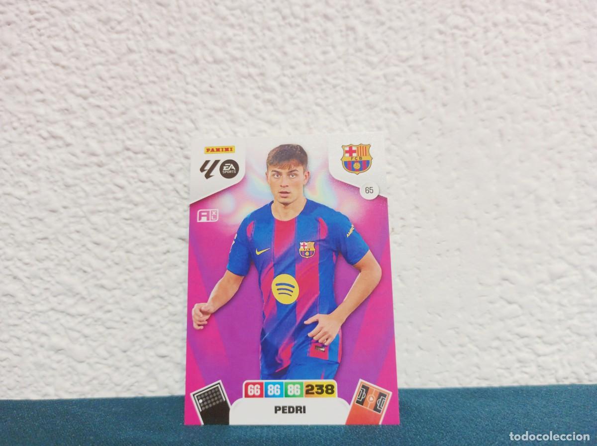 Cromos de F&uacute;tbol: 65 PEDRI BASE FC BARCELONA ADRENALYN 25 26 PANINI