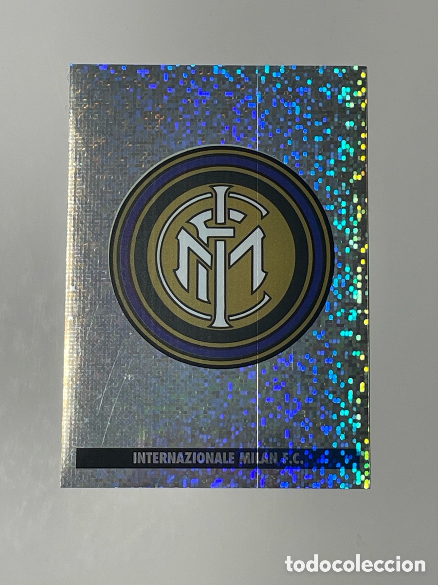 Cromos de F&uacute;tbol: Escudo Inter de Mil&aacute;n Panini Los mejores equipos de Europa 1996/97 #118