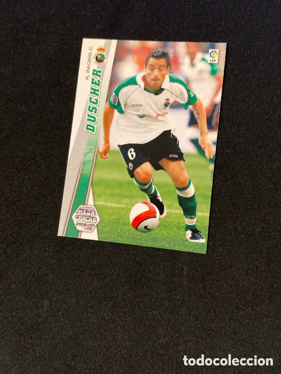 Cromos de F&uacute;tbol: DUSCHER 245 (RACING SANTANDER) PANINI MEGACRACKS 2008-2009 08 09 CROMO CARTA M-5