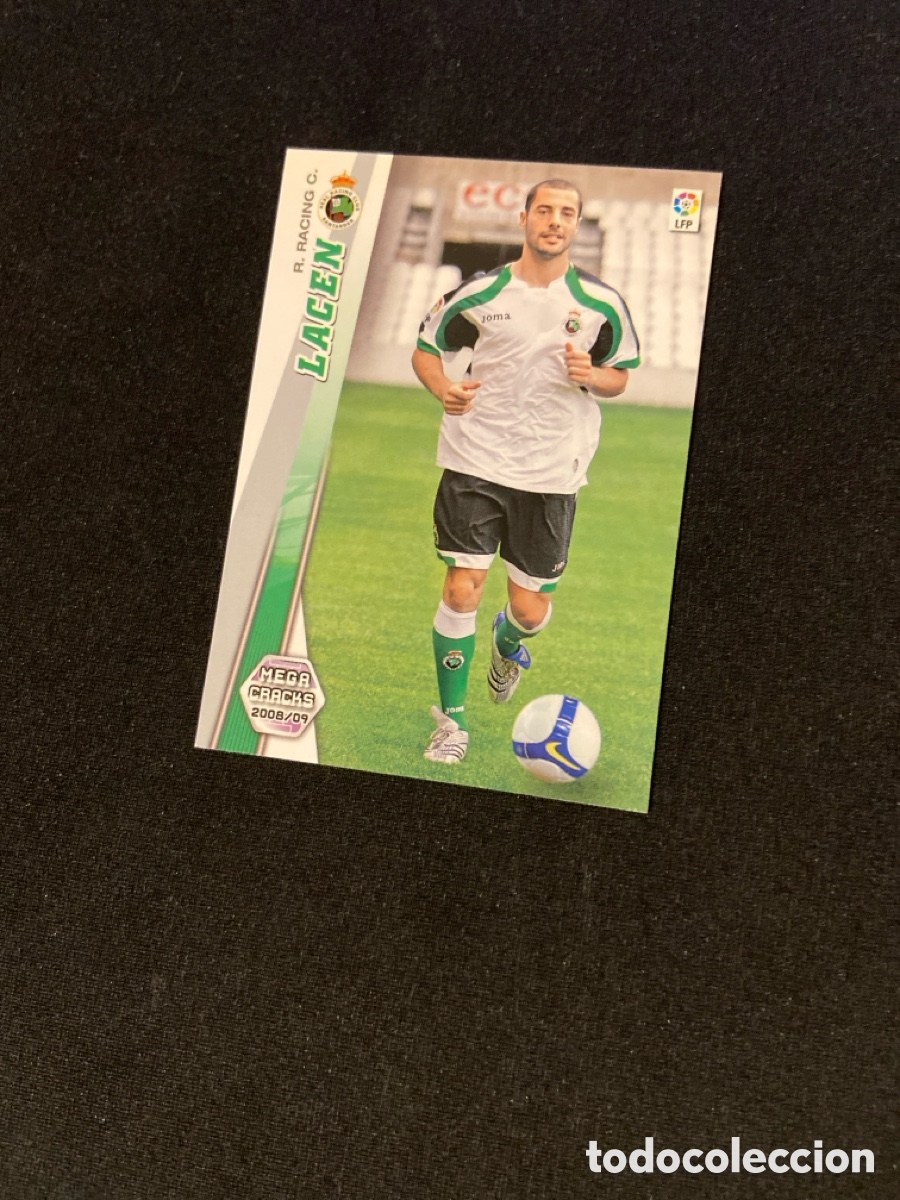 Cromos de F&uacute;tbol: LACEN 245 BIS (RACING SANTANDER) PANINI MEGACRACKS 2008-2009 08 09 CROMO CARTA M-5
