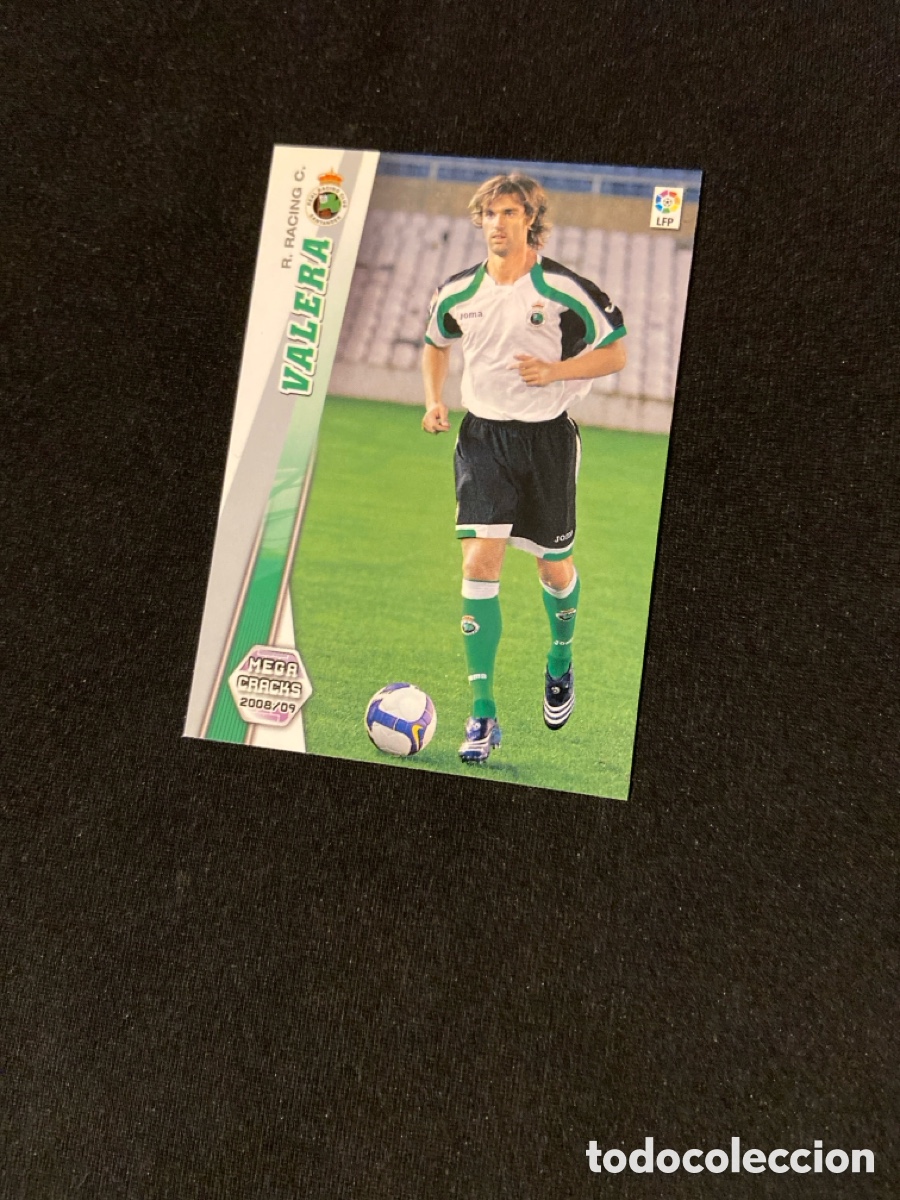 Cromos de F&uacute;tbol: VALERA 246 BIS (RACING SANTANDER) PANINI MEGACRACKS 2008-2009 08 09 CROMO CARTA M-5
