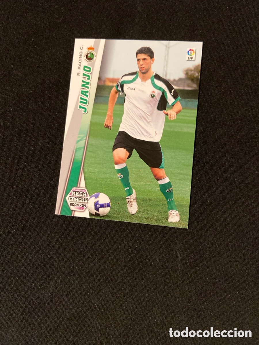 Cromos de F&uacute;tbol: JUANJO 251 BIS (RACING SANTANDER) PANINI MEGACRACKS 2008-2009 08 09 CROMO CARTA M-5