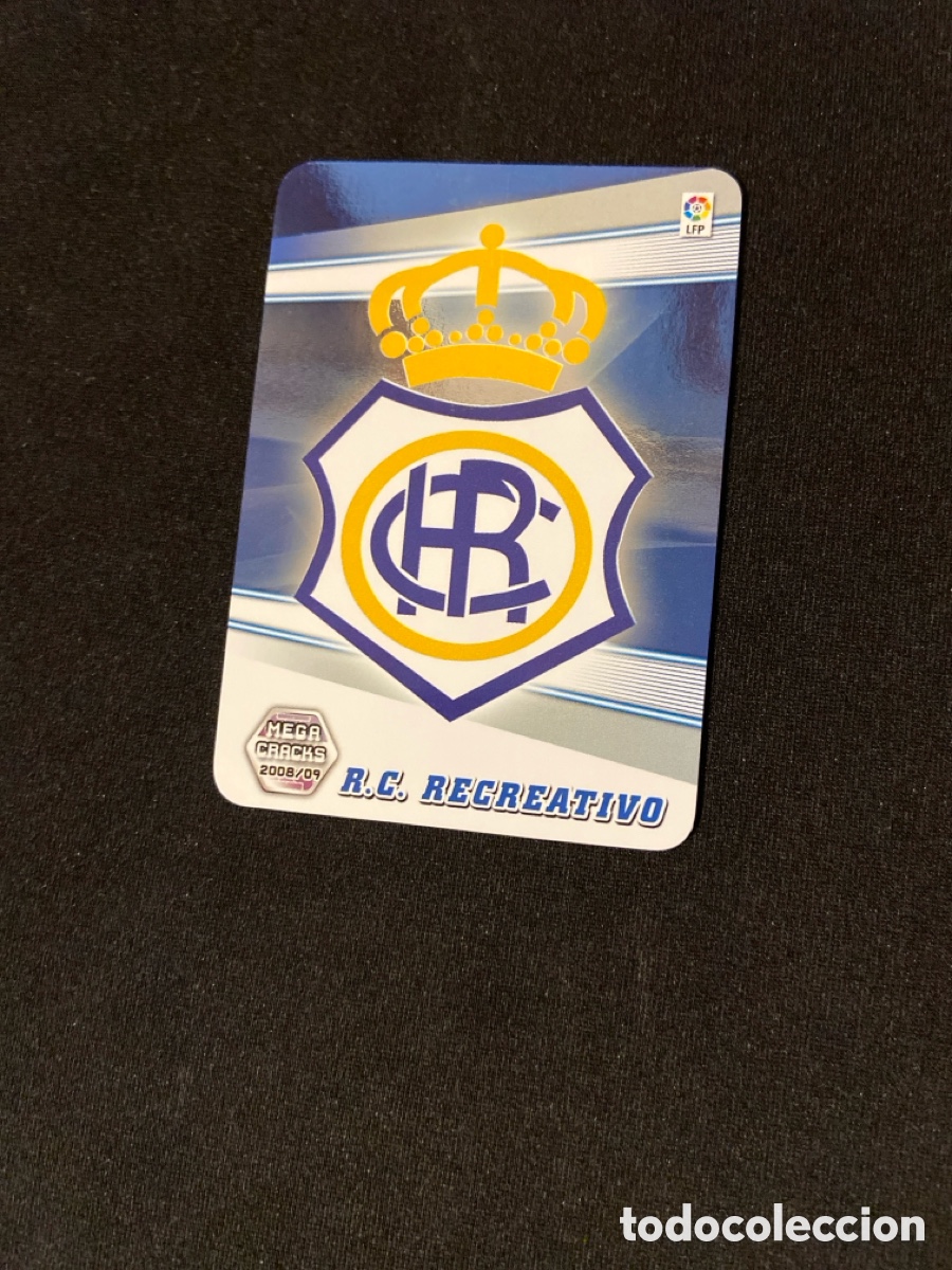 Cromos de F&uacute;tbol: ESCUDO 253 (RECREATIVO HUELVA)