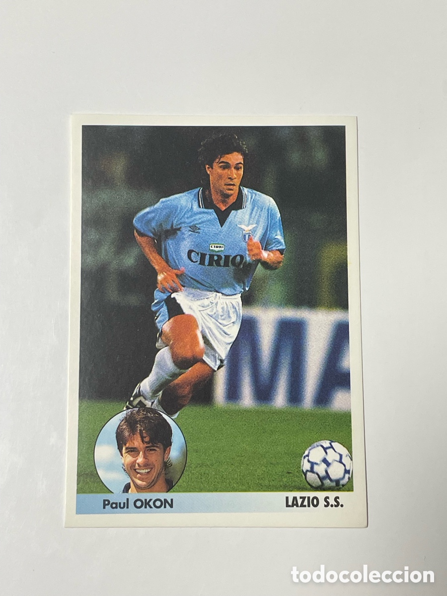 Cromos de F&uacute;tbol: Paul Okon Lazio Panini Los mejores equipos de Europa 1996/97 #151