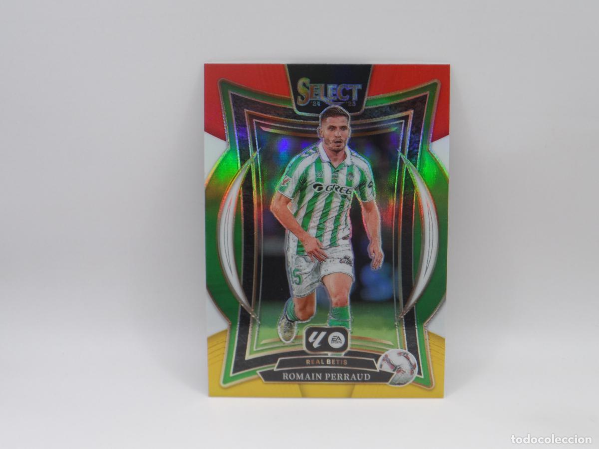 Cromos de F&uacute;tbol: 39 ROMAIN PERRAUD PARALELA MULTICOLOR PRIZM BETIS PANINI SELECT 2024 2025 24 25 MULTI-COLOR