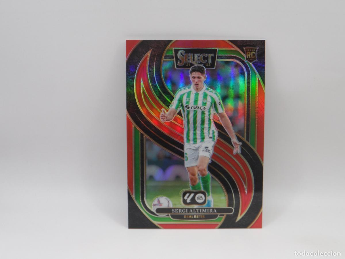Cromos de F&uacute;tbol: 136 ALTIMIRA PARALELA RED PRIZM BETIS PANINI SELECT 2024 2025 24 25 ROJO