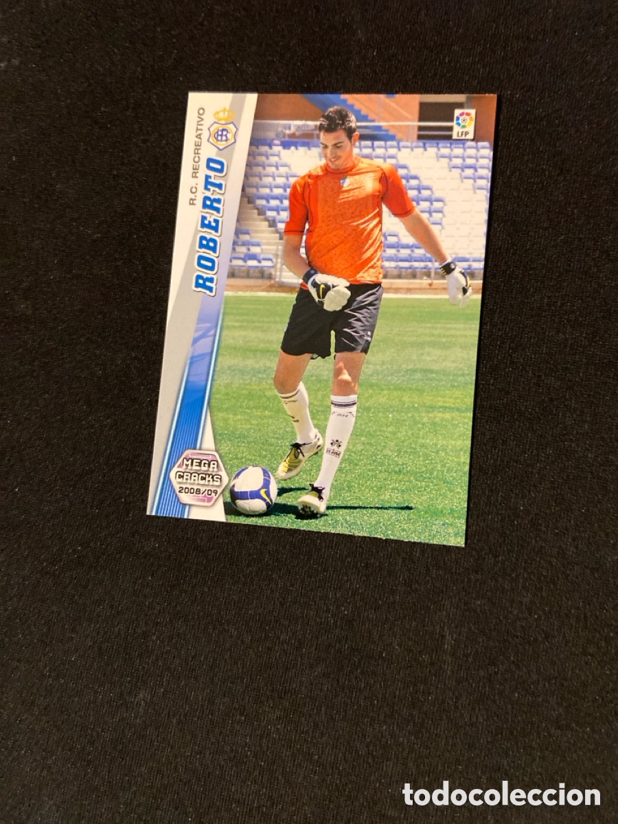 Cromos de F&uacute;tbol: ROBERTO 254 (RECREATIVO HUELVA)