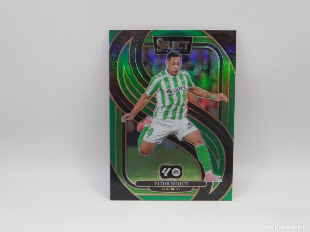 Cromos de F&uacute;tbol: 131 VITOR ROQUE NUMERADA /5 GREEN BETIS PANINI SELECT LIGA 2024 2025 24 25
