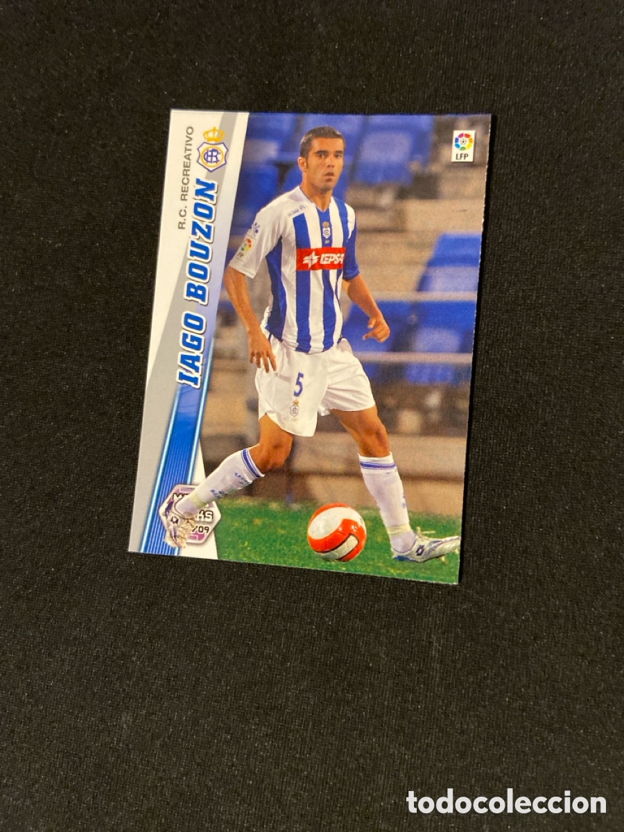 Cromos de F&uacute;tbol: IAGO BOUZON 256 (RECREATIVO HUELVA)