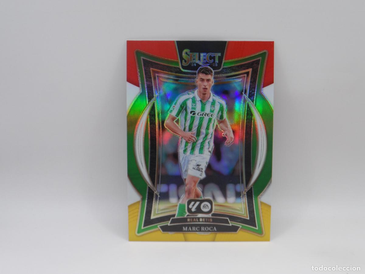 Cromos de F&uacute;tbol: 38 MARC ROCA PARALELA MULTICOLOR BETIS PANINI SELECT LIGA 2024 2025 24 25 PRIZM MULTI-COLOR