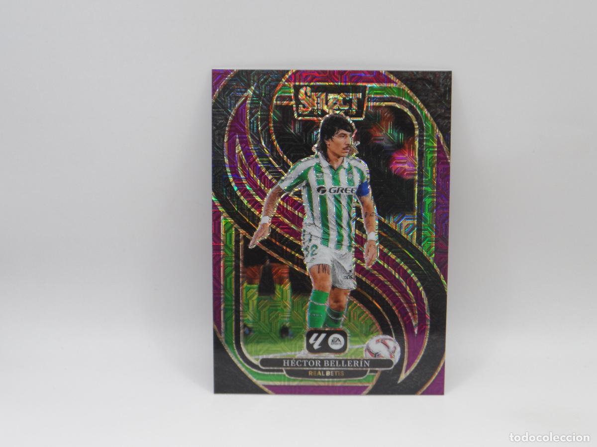 Cromos de F&uacute;tbol: 137 HECTOR BELLERIN PARALELA PURPLE MOJO BETIS PANINI SELECT 2024 2025 24 25 PRIZM
