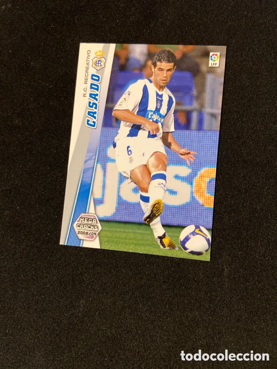 Cromos de F&uacute;tbol: CASADO 258 BIS (RECREATIVO HUELVA)