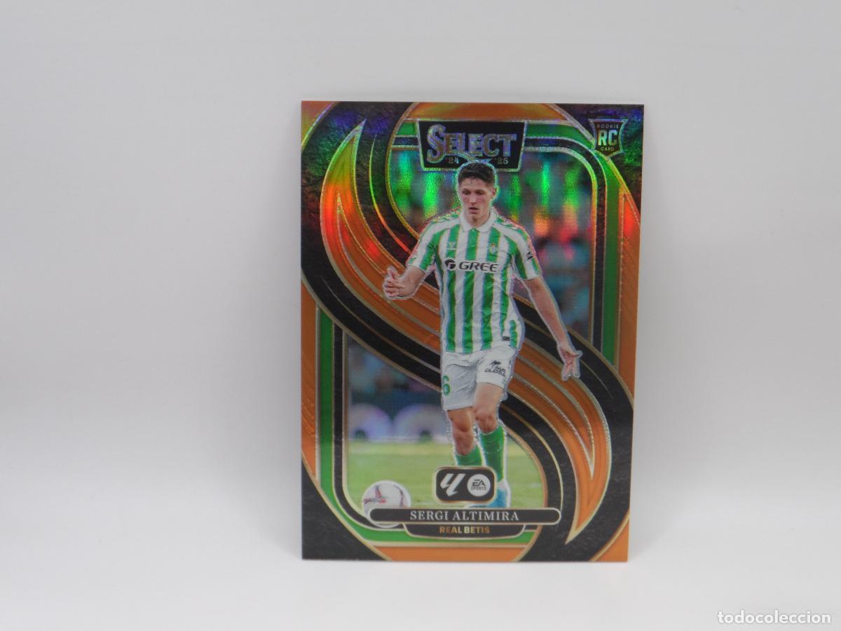 Cromos de F&uacute;tbol: 136 ALTIMIRA NUMERADA /49 ORANGE BETIS PANINI SELECT 2024 2025 24 25 PRIZM ROOKIE