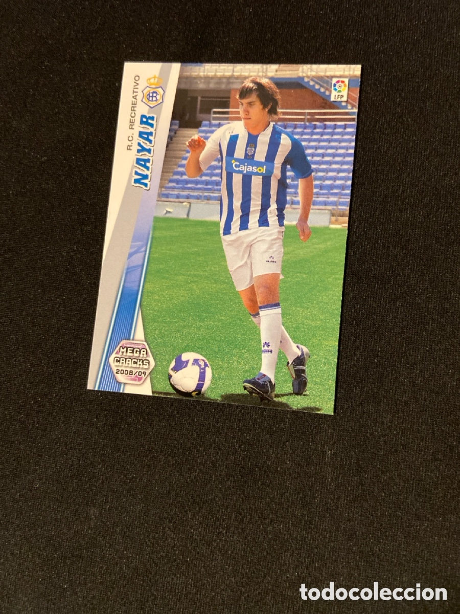 Cromos de F&uacute;tbol: NAYAR 261 (RECREATIVO HUELVA)