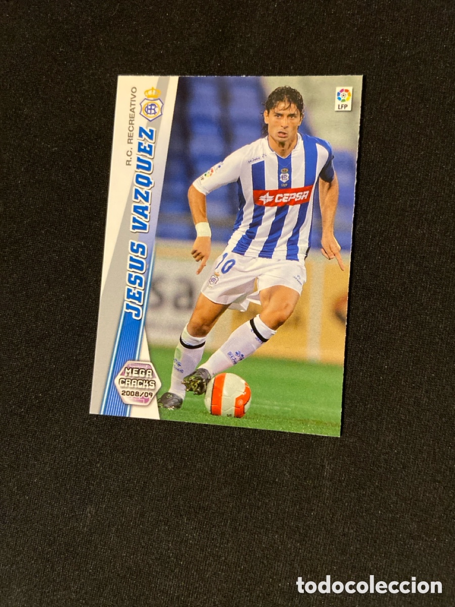 Cromos de F&uacute;tbol: JESUS VAZQUEZ 262 (RECREATIVO HUELVA)