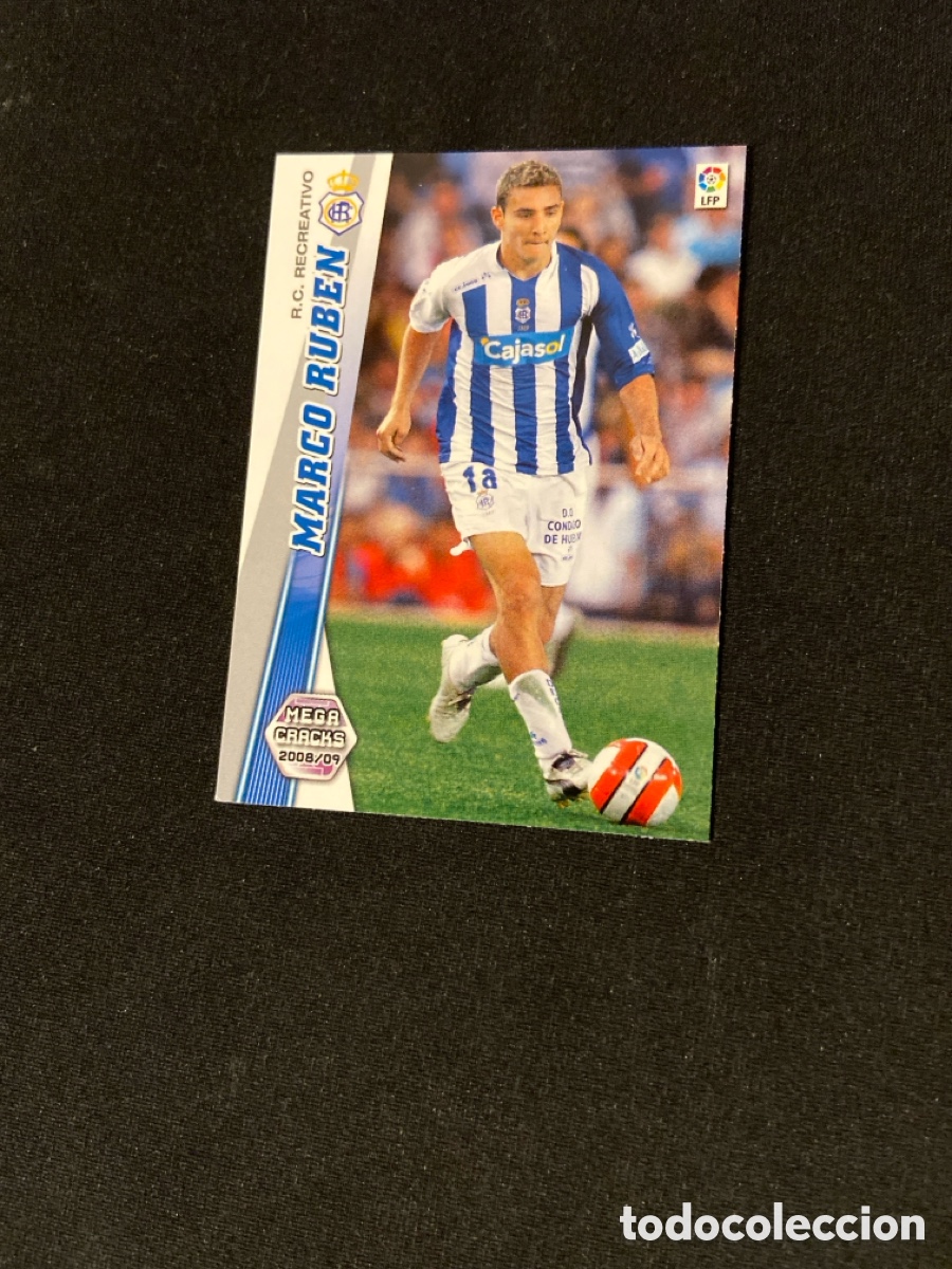 Cromos de F&uacute;tbol: MARCO RUBEN 267 (RECREATIVO HUELVA)